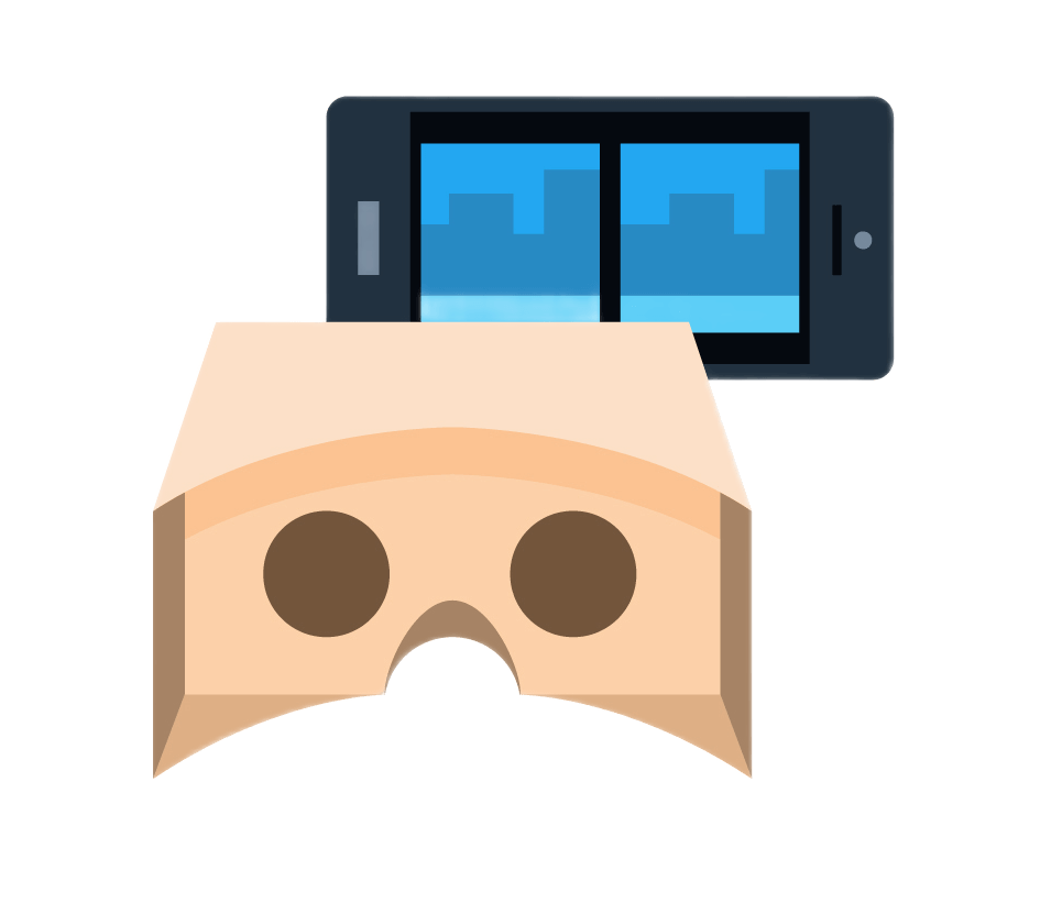 VR Cardboard headset